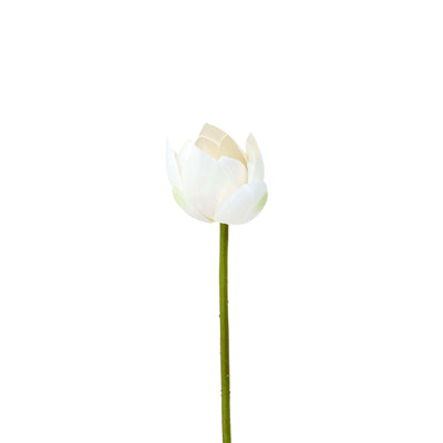 White Lotus Faux Stem