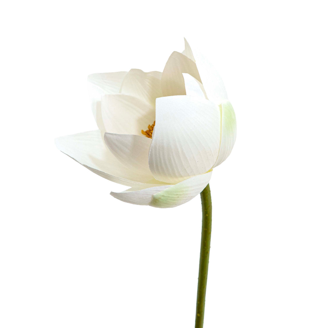 White Lotus Faux Stem
