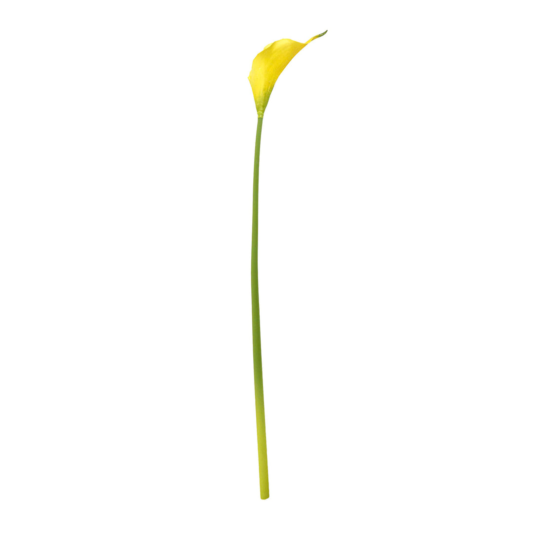 Faux Golden Yellow Lily Stem
