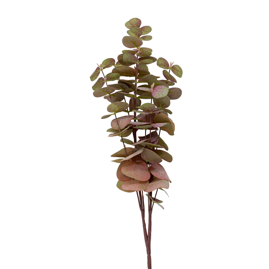 Faux Eucalyptus Stem Brown
