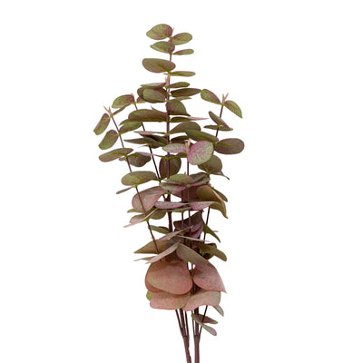 Faux Eucalyptus Stem Brown