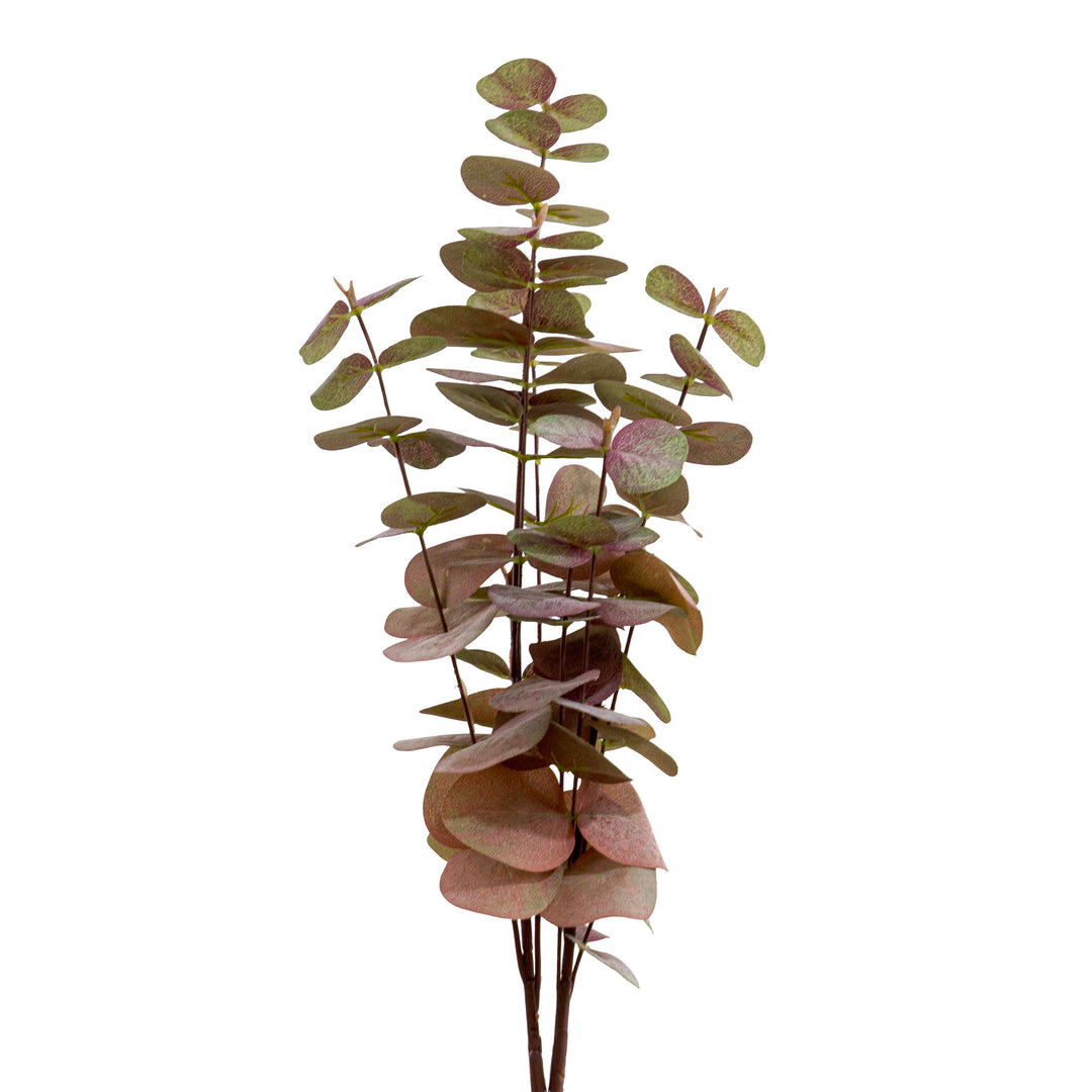 Faux Eucalyptus Stem Brown