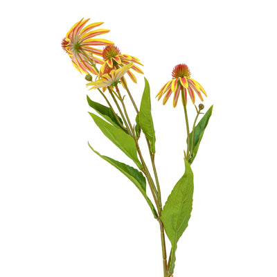 Faux Gerbera Stem Orange