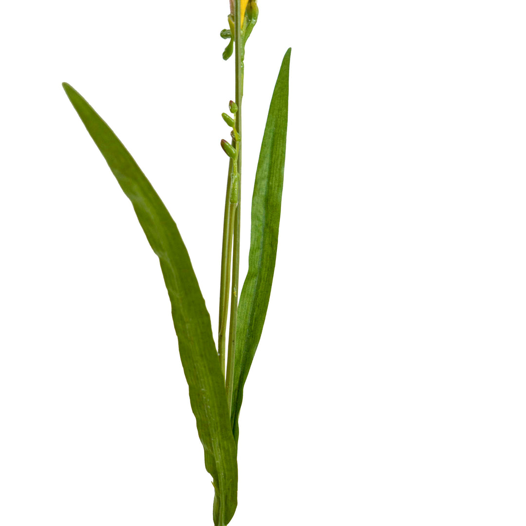 Faux Freesia Stem Yellow