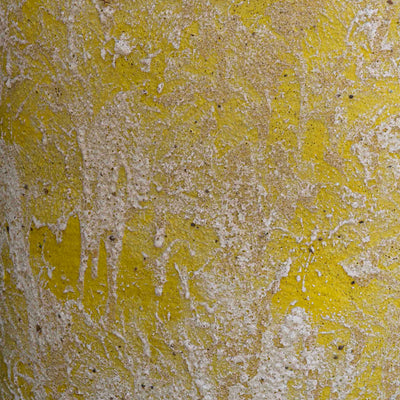 Soft Yellow Ceramic Pot