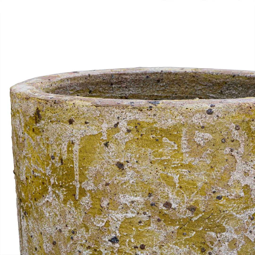 Soft Yellow Ceramic Pot