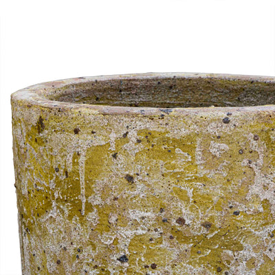 Soft Yellow Ceramic Pot
