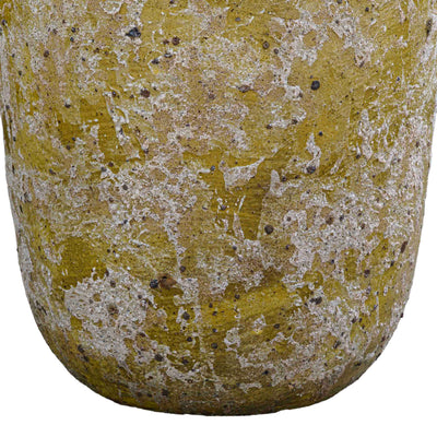 Soft Yellow Ceramic Pot