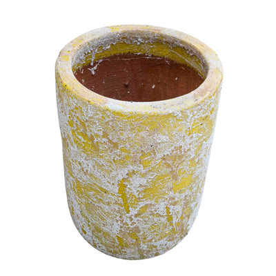 Soft Yellow Ceramic Pot