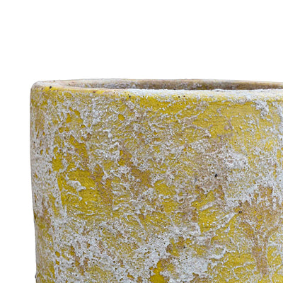 Soft Yellow Ceramic Pot