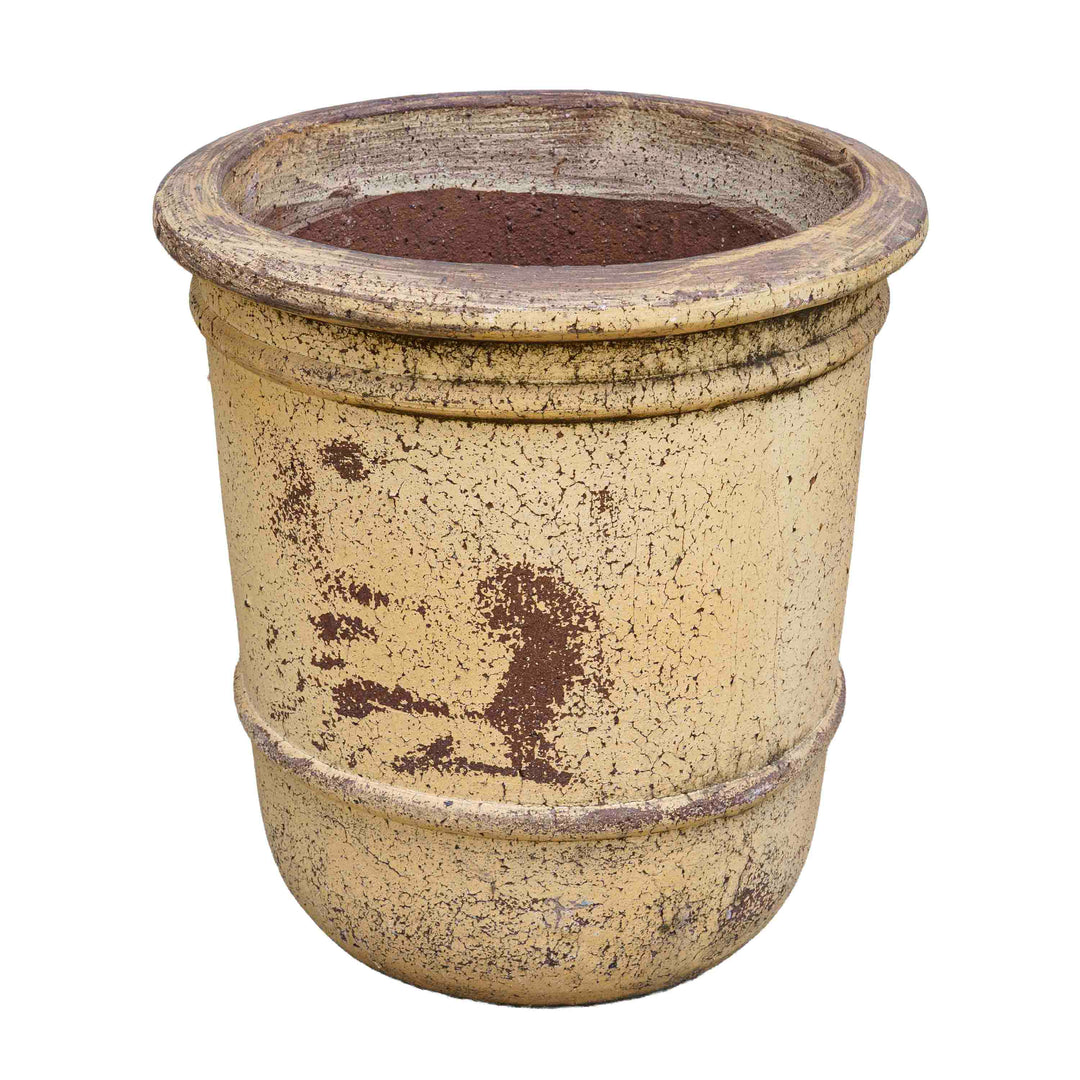 Rust beige Ceramic Pot