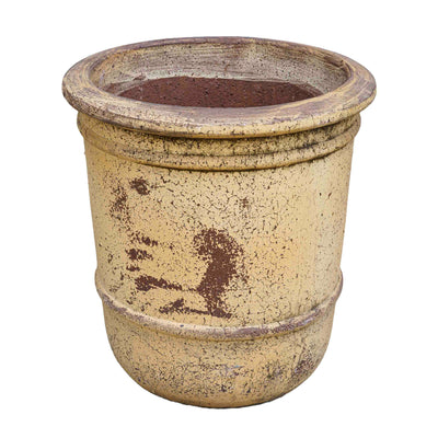 Rust beige Ceramic Pot