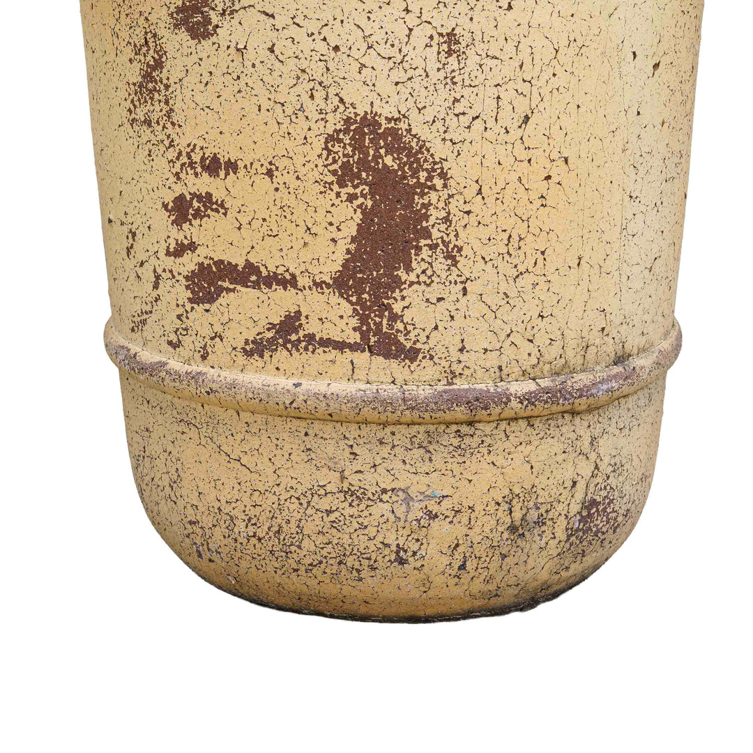 Rust beige Ceramic Pot
