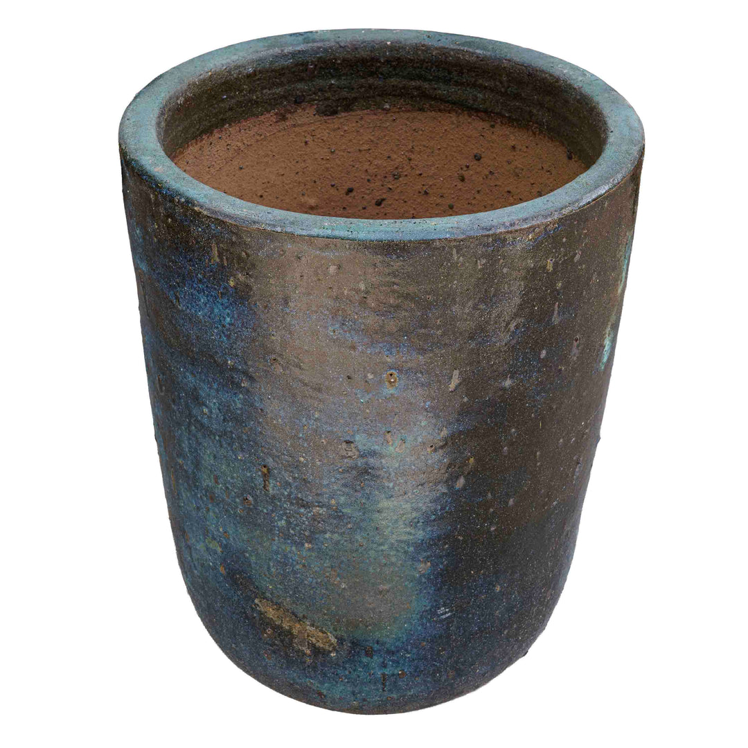 Antique Blue Ceramic Pot