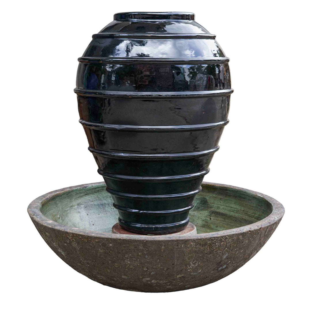 Blackwhirl Ceramic Fountain