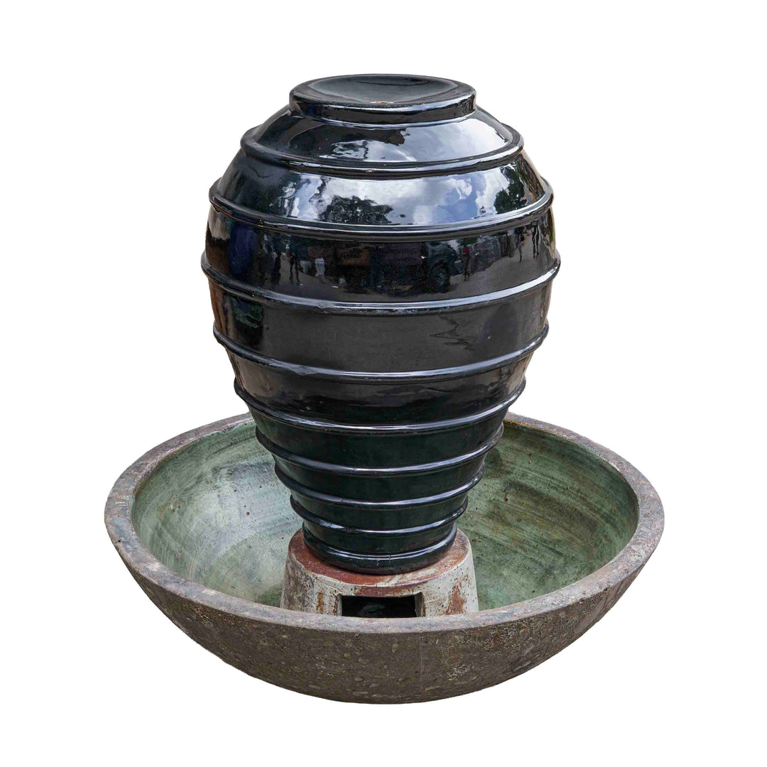 Blackwhirl Ceramic Fountain