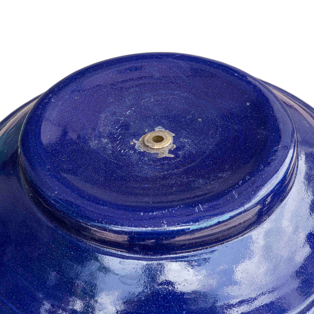 Dark Blue Spiral Hue Fountain