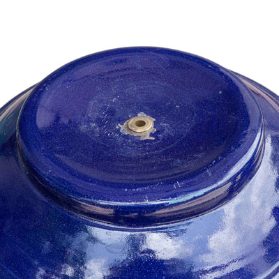 Dark Blue Spiral Hue Fountain