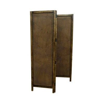 Varha Wooden Panel Screen - 6 Feet