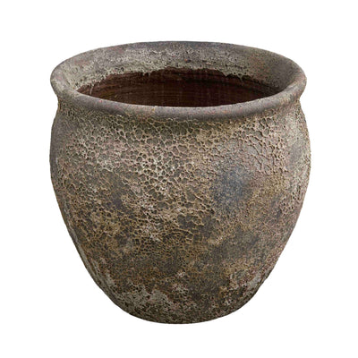Sage Antique Finish Ceramic Pot