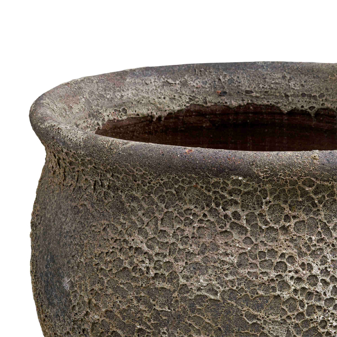 Sage Antique Finish Ceramic Pot