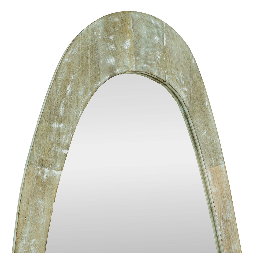 Egg Shaped Mirror Frame - 6 Feet