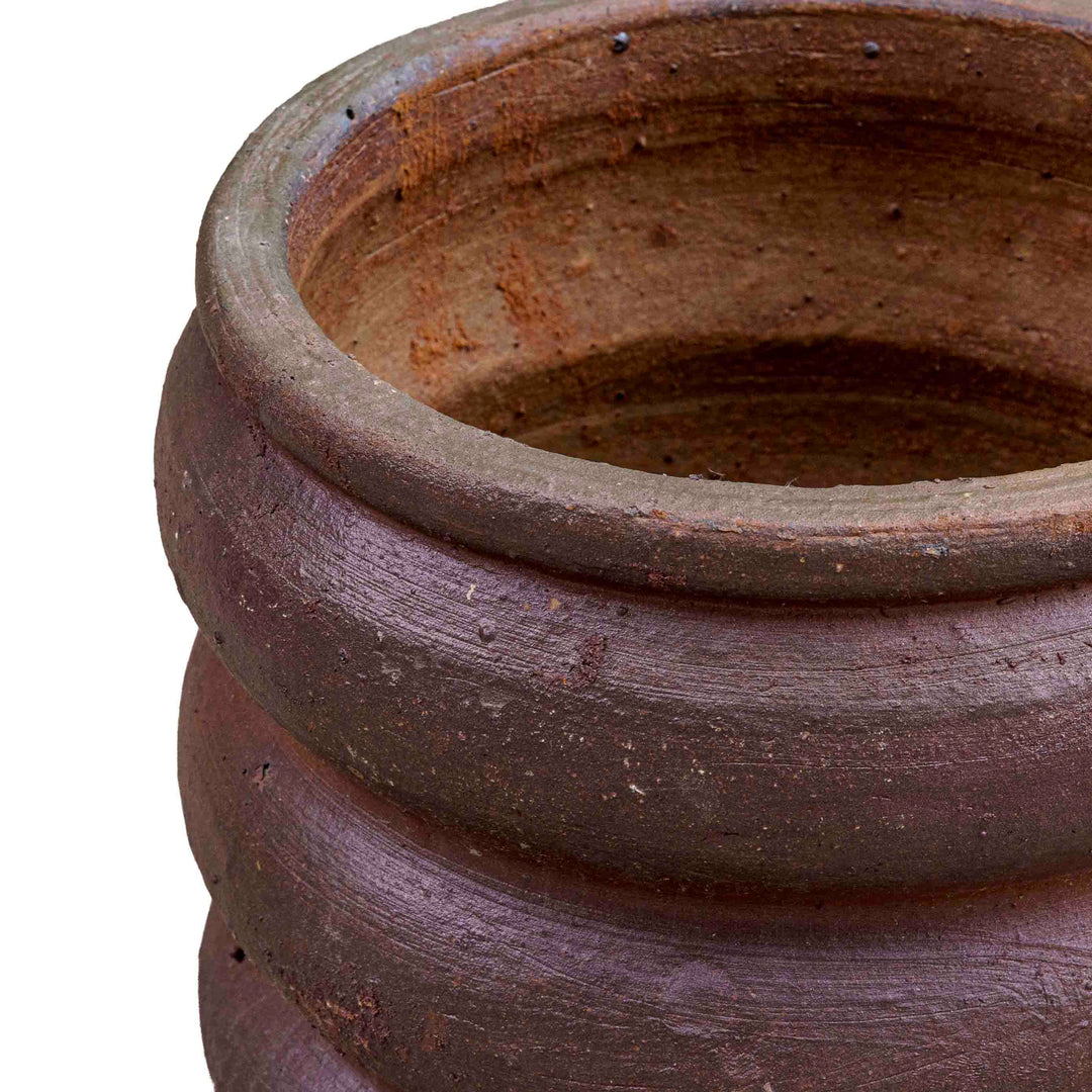 Cinnamon Ceramic Pot
