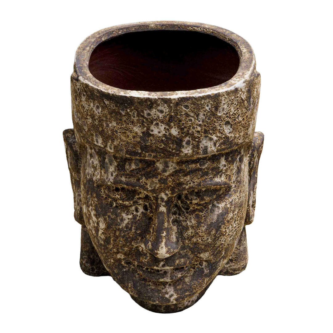 Potters face ceramic Pot
