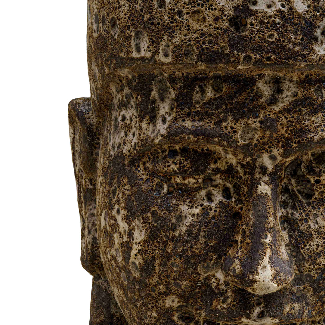Potters face ceramic Pot