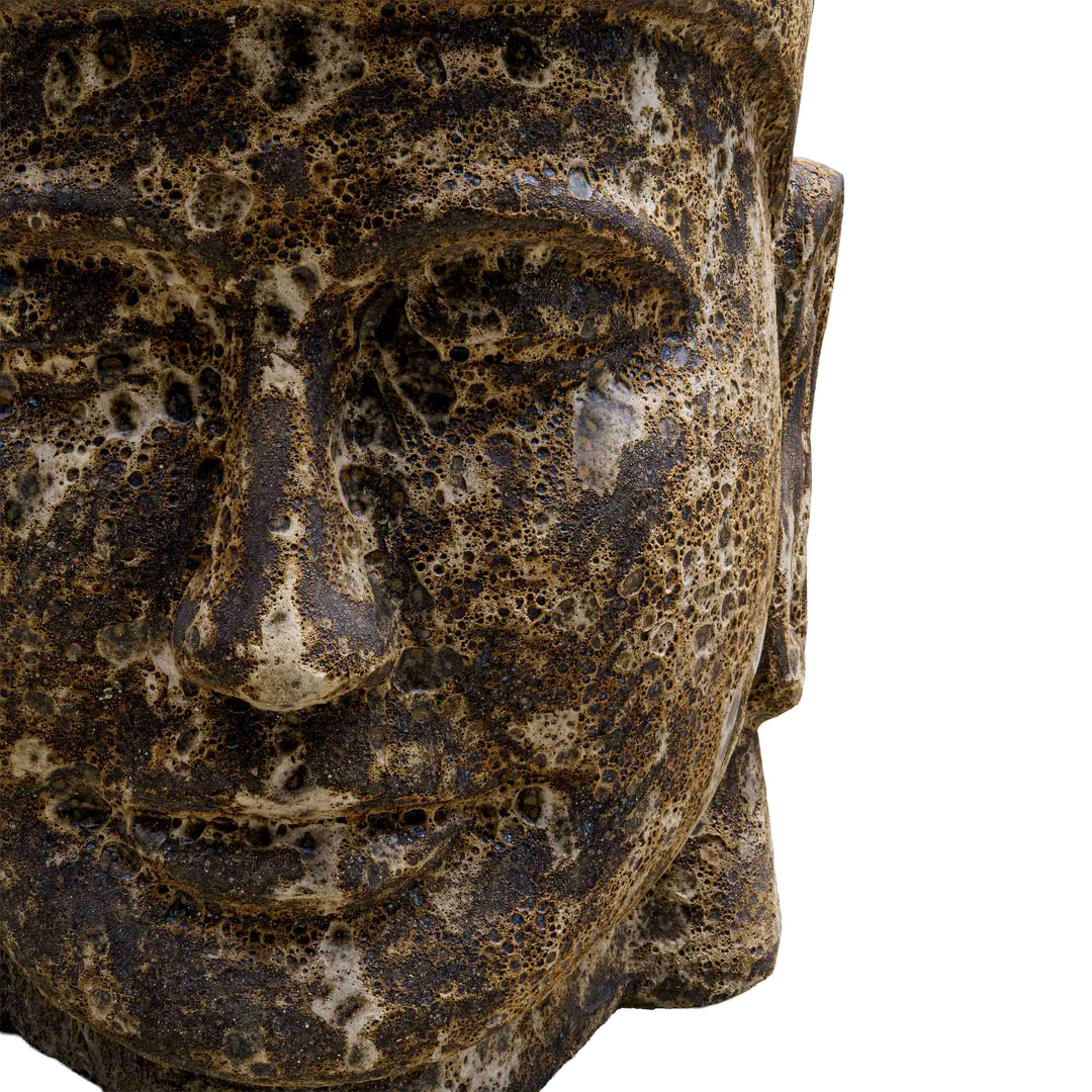 Potters face ceramic Pot