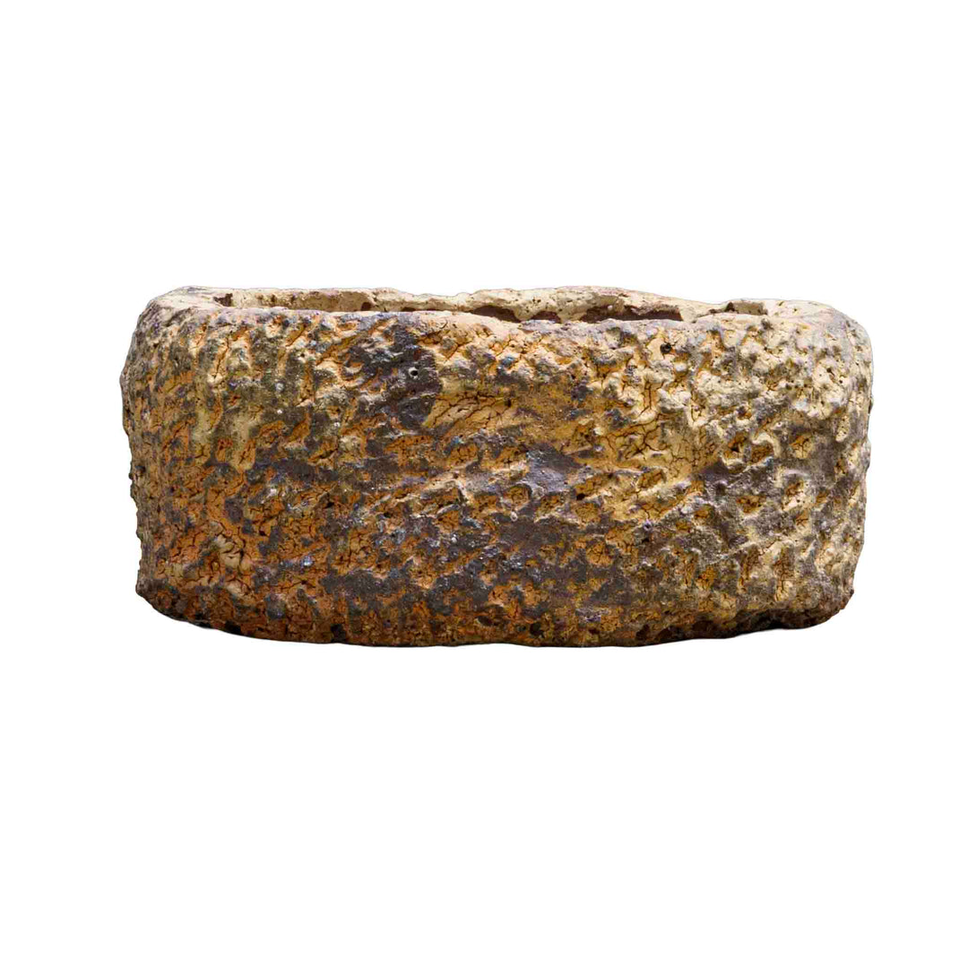 Earthy Raw Ceramic Pot