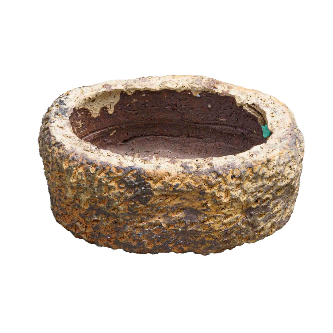 Earthy Raw Ceramic Pot