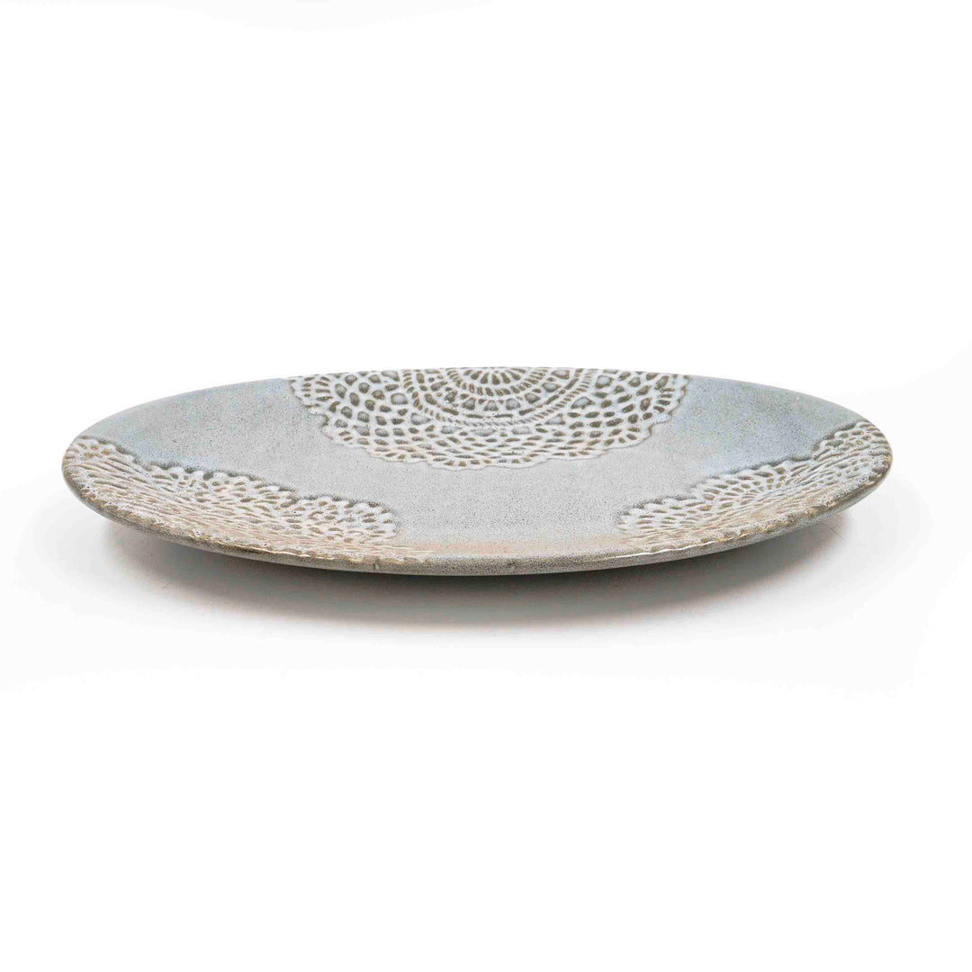 Lunar Glow Oval Serving Platter