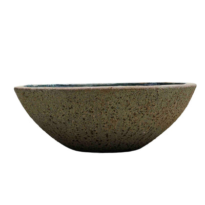 Green Textured Ceramic Pot