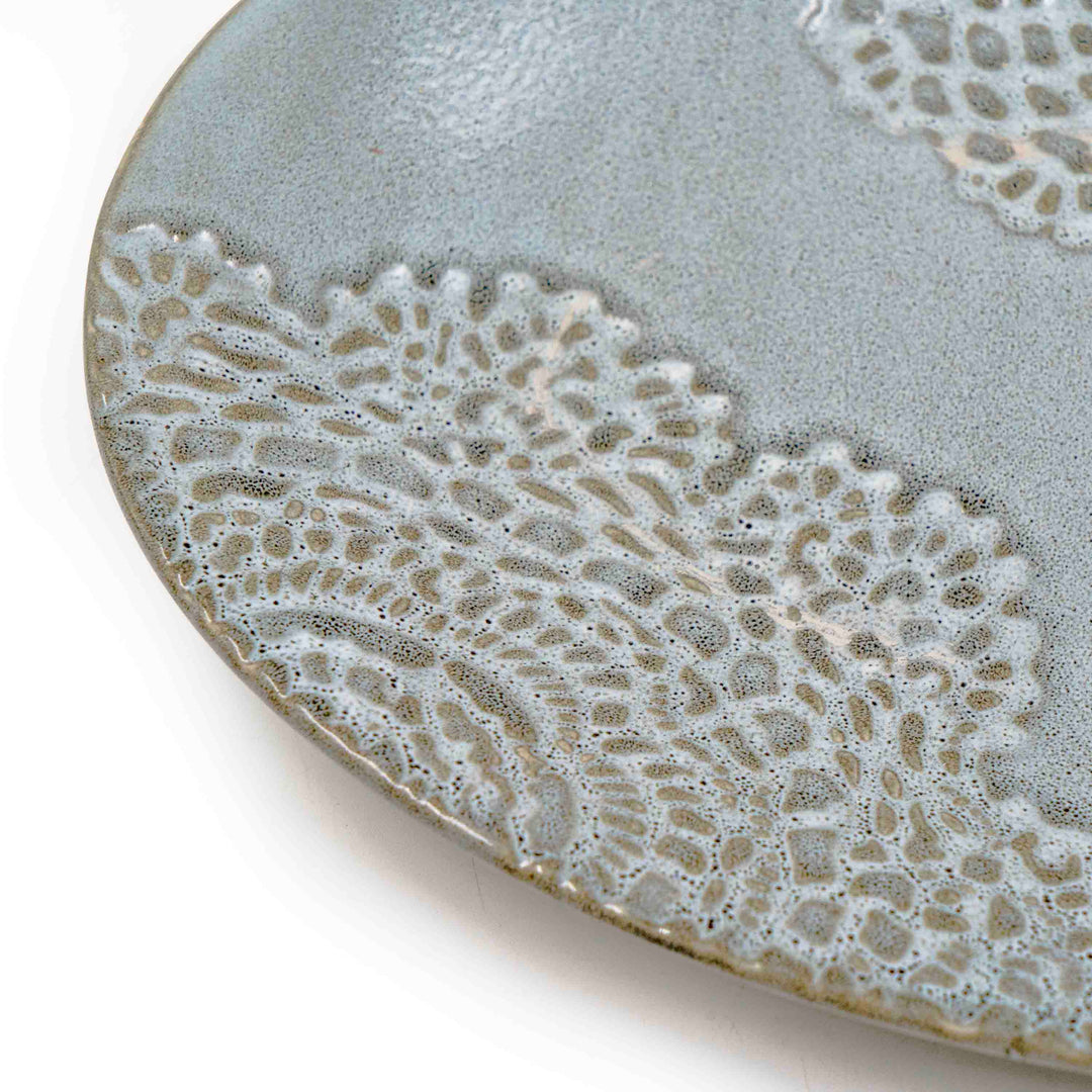 Lunar Glow Oval Serving Platter