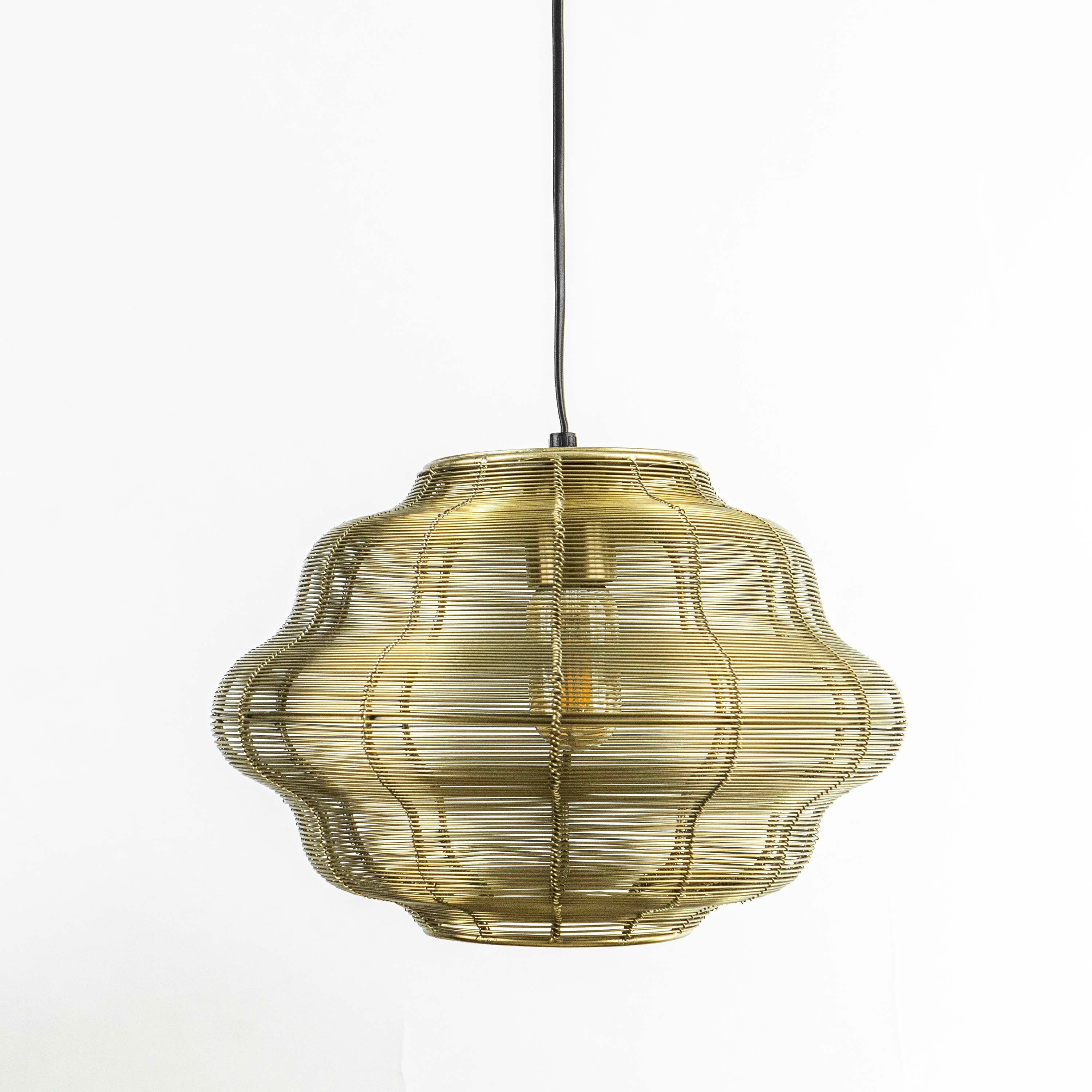 Round Cut Step Pendant Lamp