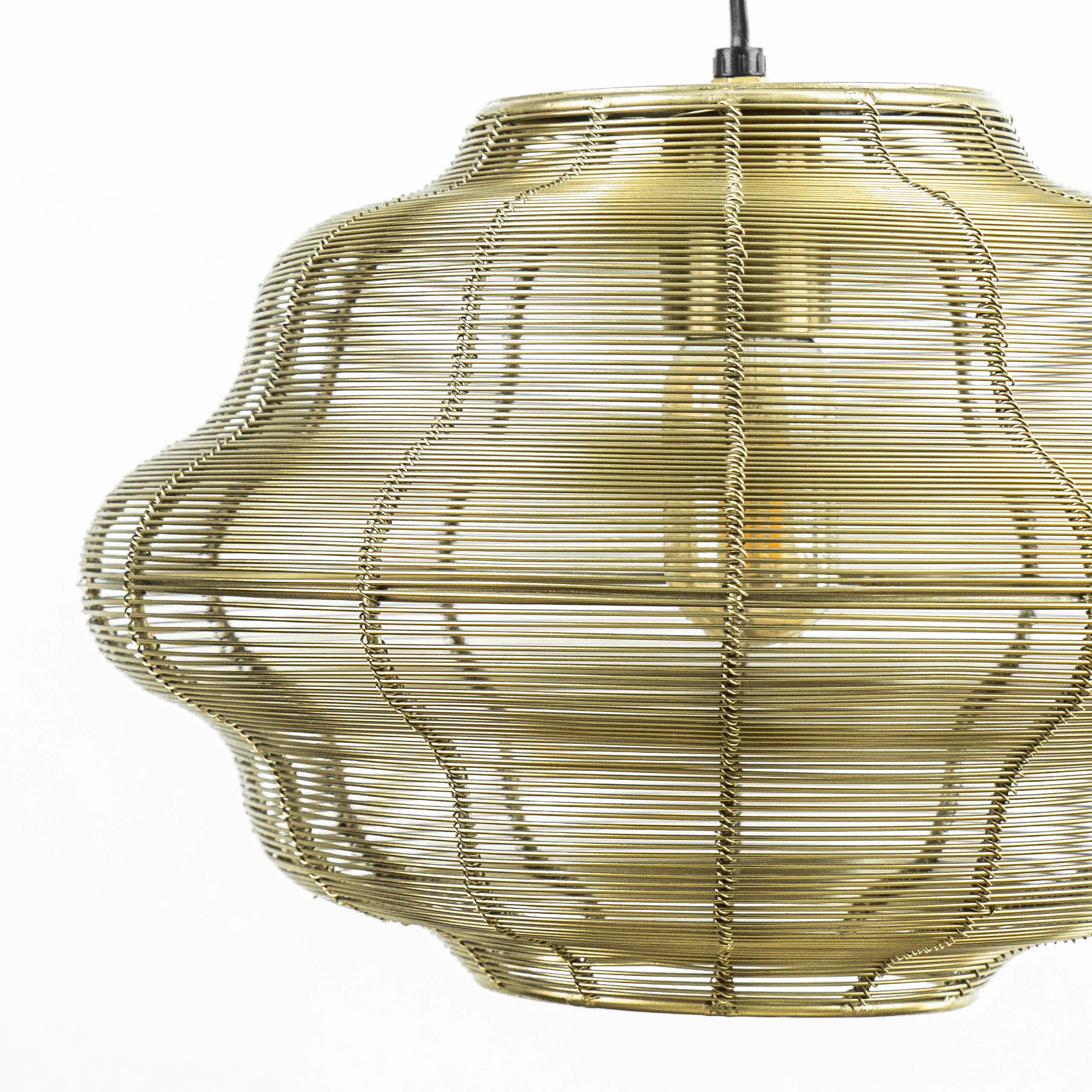 Round Cut Step Pendant Lamp