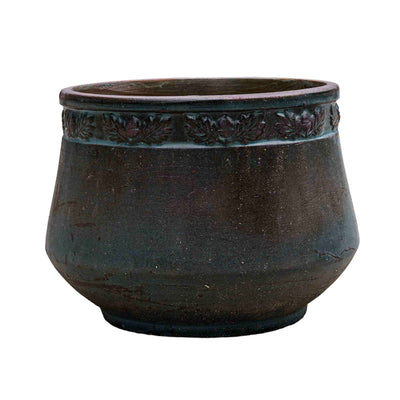 Aqua Blue Ceramic Pot