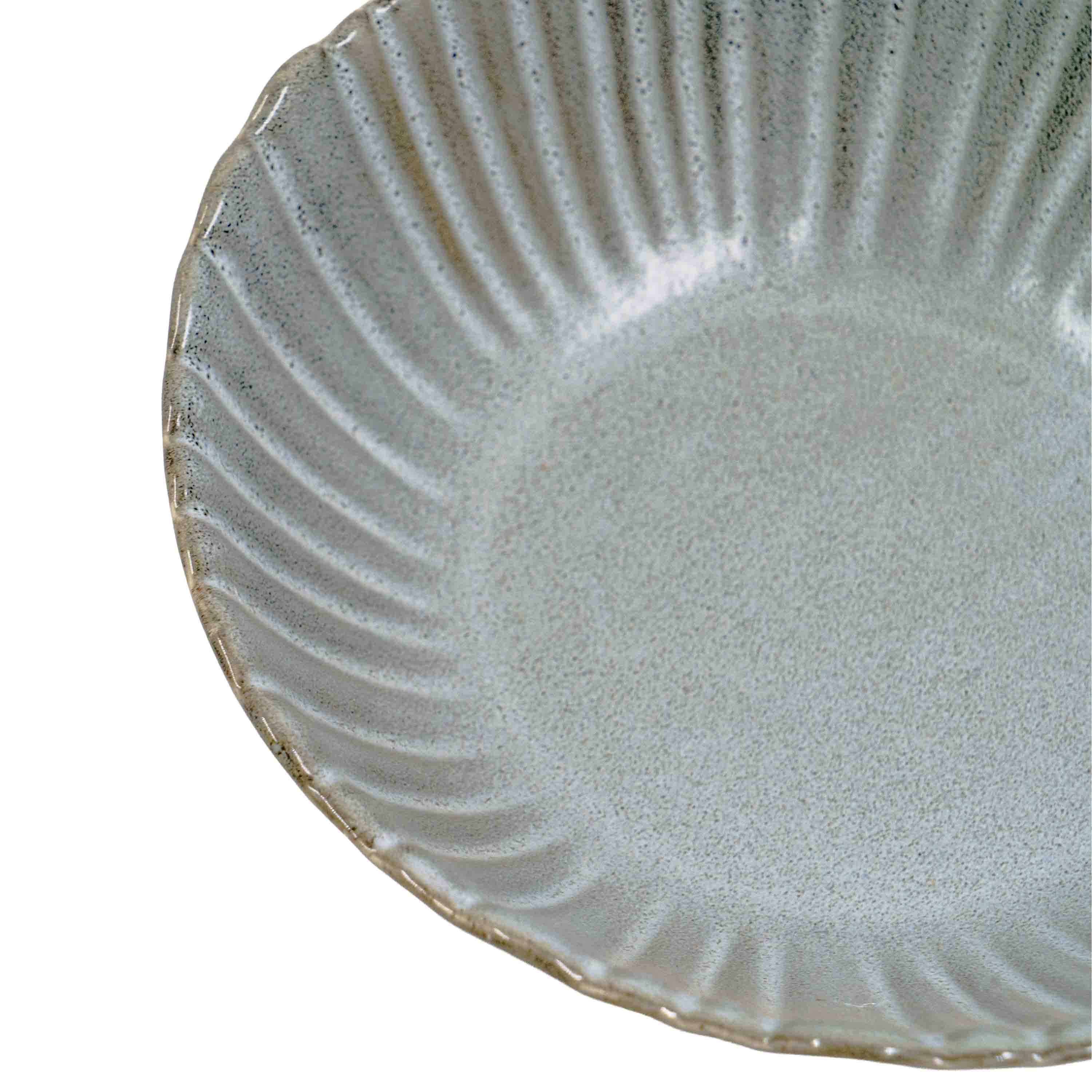 Lunar Glow Textured Sharing Bowl