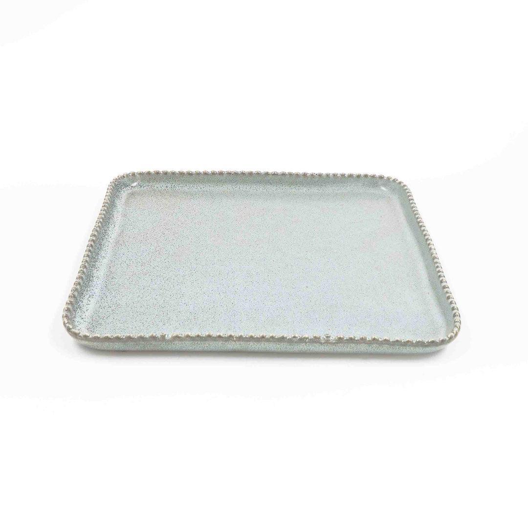 Lunar Glow Square Dinner Plate
