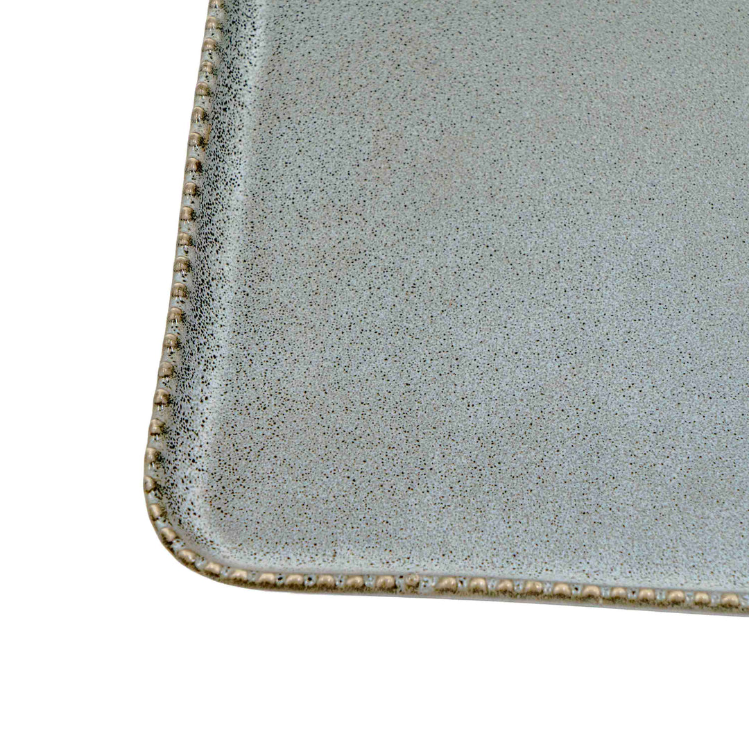 Lunar Glow Square Dinner Plate