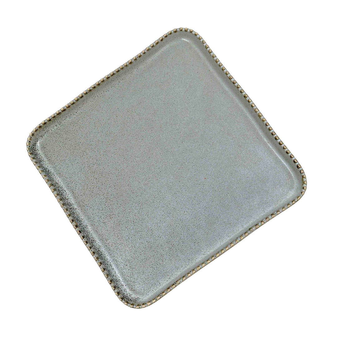 Lunar Glow Square Dinner Plate