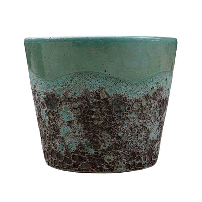 Sea Green Ceramic Pot