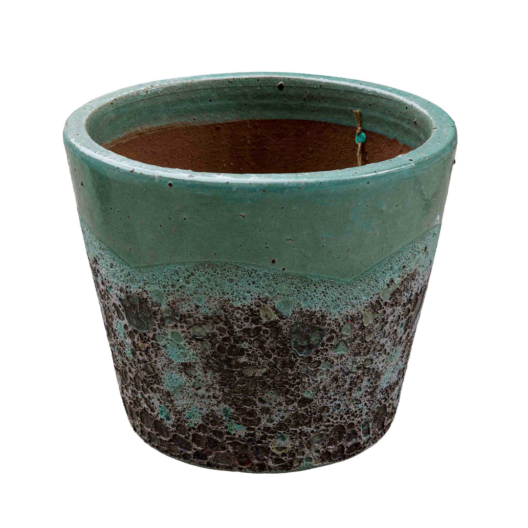 Sea Green Ceramic Pot