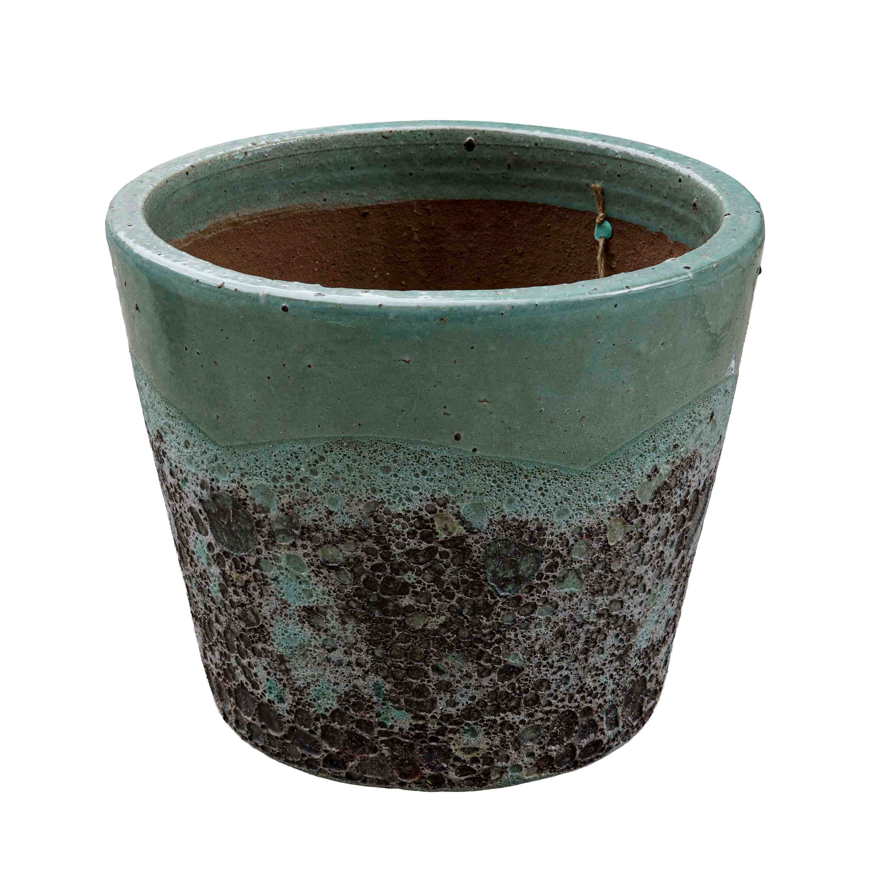 Sea Green Ceramic Pot