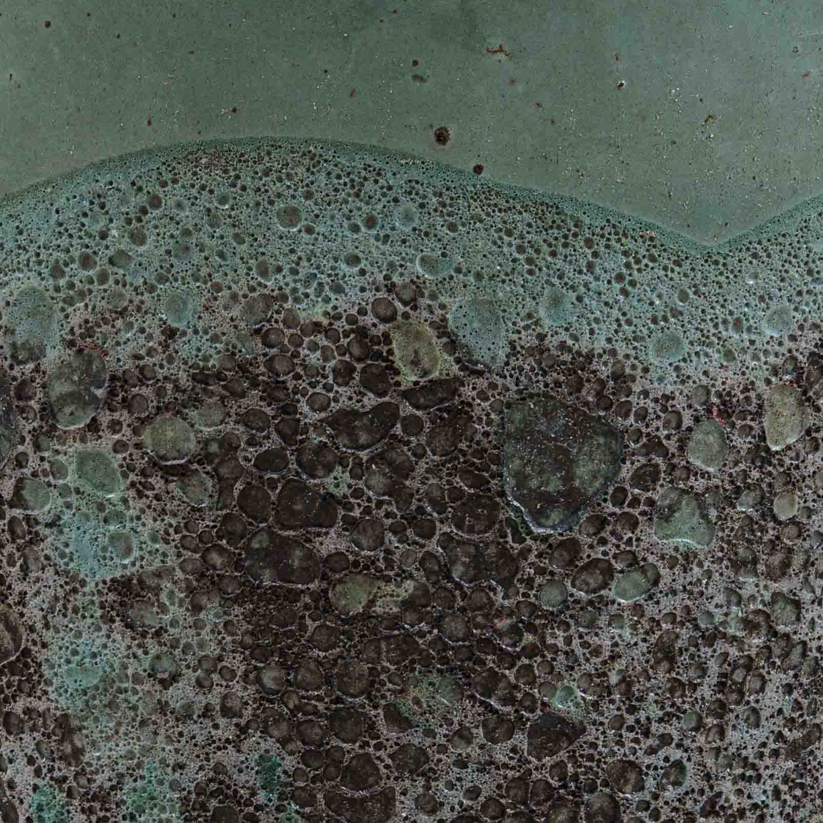 Sea Green Ceramic Pot