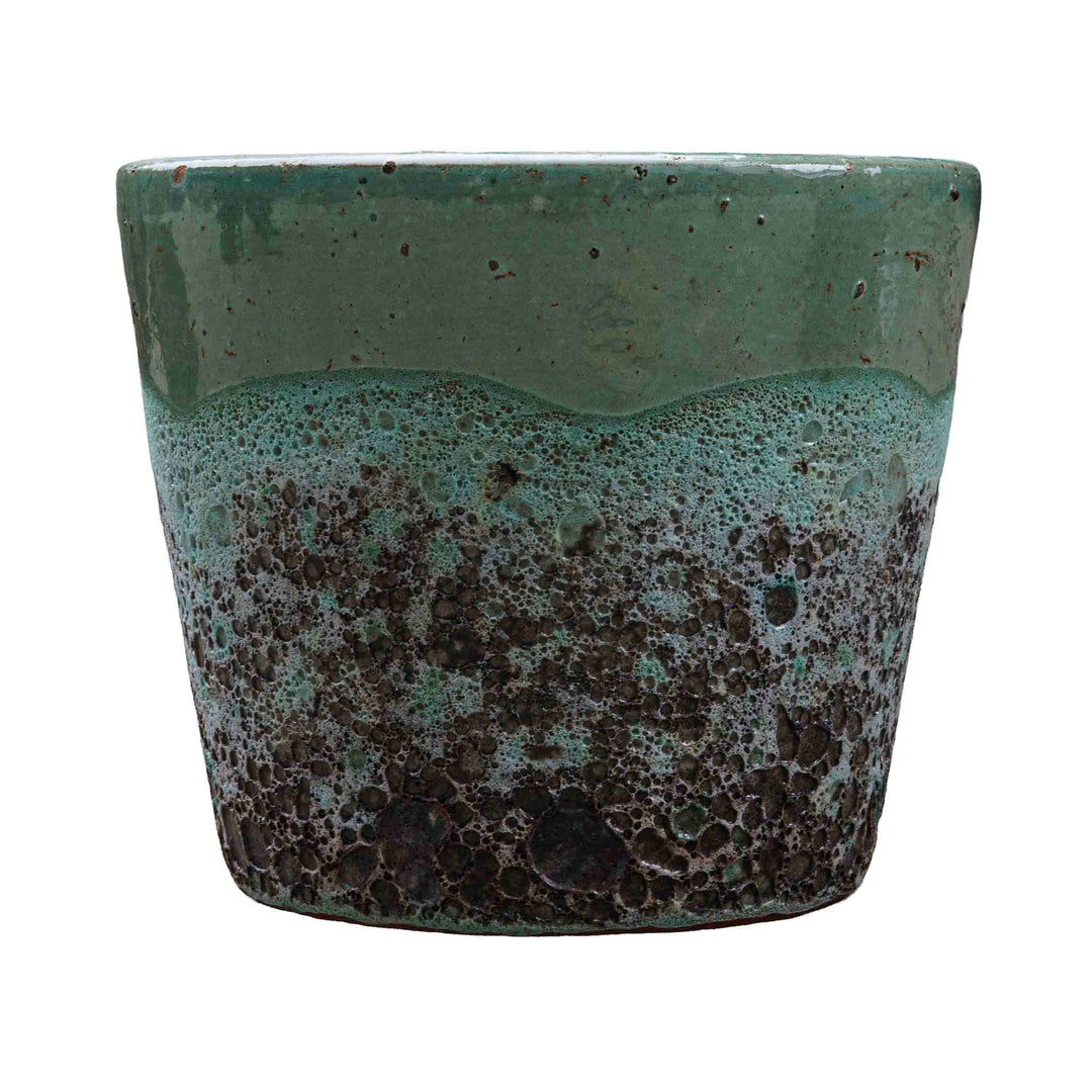 Sea Green Ceramic Pot
