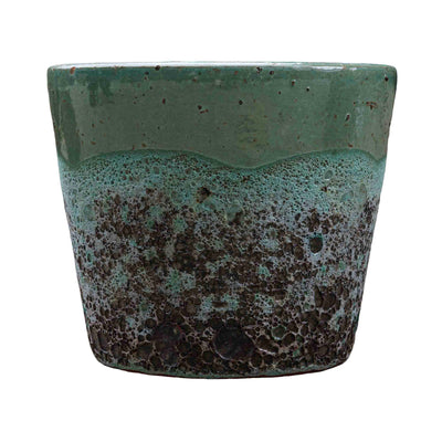 Sea Green Ceramic Pot