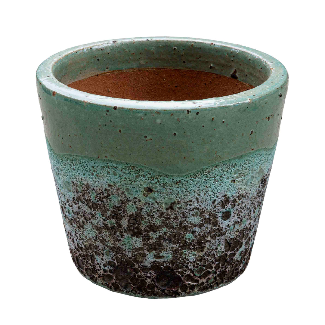 Sea Green Ceramic Pot