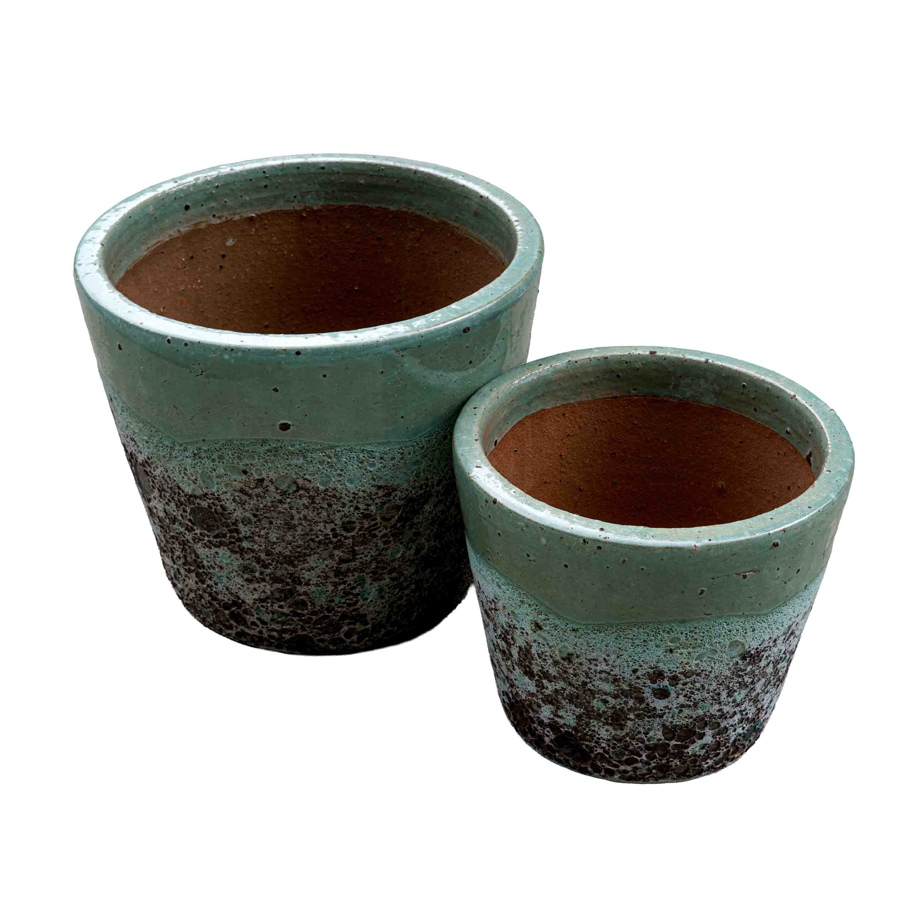 Sea Green Ceramic Pot